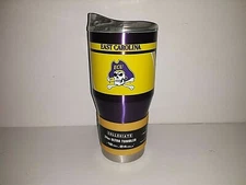 East Carolina Pirates  NCAA 24 oz  Travel Tumbler by Boelter