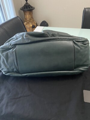 Authentic Green Leather DOLCE & GABBANA Miss Curly Handbag