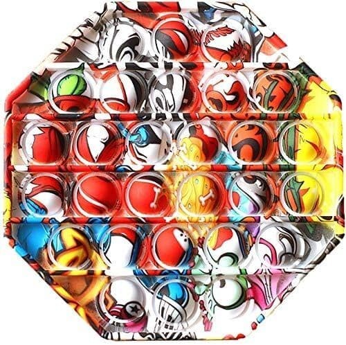Pop Push It Bubble sensorischer Handschmeichler Kinder Spielzeug besondere Bedürfnisse Autismus Stressabbau UK - Bild 9 von 76