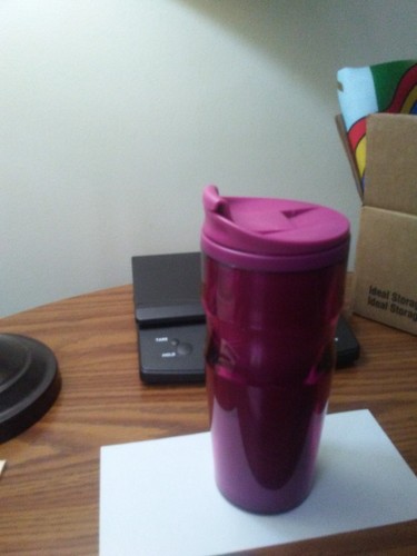 Aladdin pink travel mug Fuchsia - Picture 13 of 13