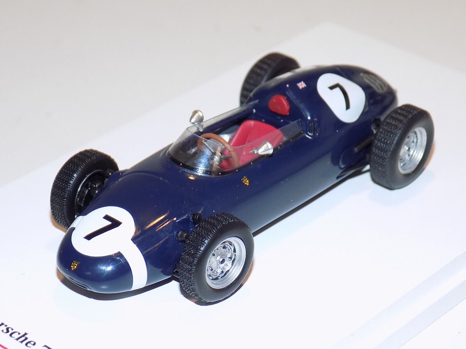 1 43 TRUE SCALE MODELS TSM 1960 F2 PORSCHE 718 de Sterling Moss voiture 7 TSM124355 1 43 TRUE SCALE MODELS TSM 1960 F2 PORSCHE 718 de Sterling Moss voiture 7 TSM124355