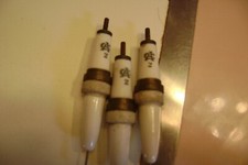 3 vintage albert champion spark plug inserts n o s