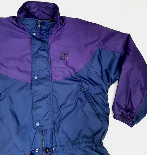 VTG Gore-Tex IN SPORT For Womens Size M Purple Jacket Windbreaker Full Zip Nylon - Picture 5 of 11
