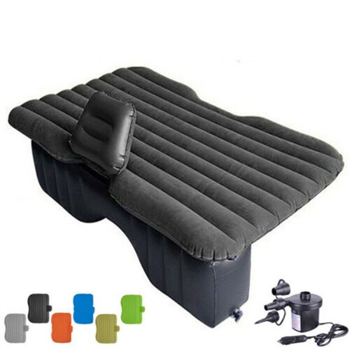 Materasso Ad Aria Per Auto, Letto Gonfiabile Portatile Per Sedile Posteriore Dellauto Materasso Ad Aria Gonfiabile Con Pompa Dellaria E 2 Cuscini Per Casa Esterno Campeggio E Viaggio 89000643