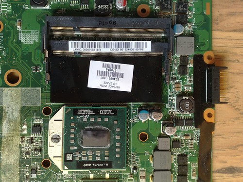 HP Pavilion dv7-3020sa Mainboard AMD Turion - für Ersatzteile, Ersatzteile oder Reparatur - Bild 2 von 5