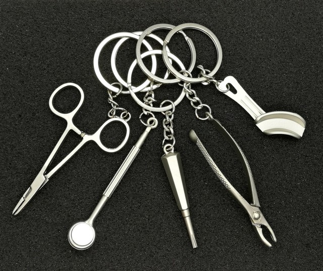 Zahn Arzt Schlüsselanhänger Personal Geschenk Dental Dentist Charms Key Chains Zahn Arzt Schlüsselanhänger Personal Geschenk Dental Dentist Charms Key Chains