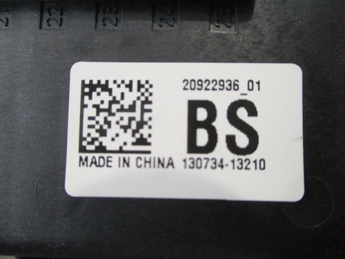 11 12 13 Buick La Crosse usado caja de fusibles stock #49-FB - Imagen 6 de 6