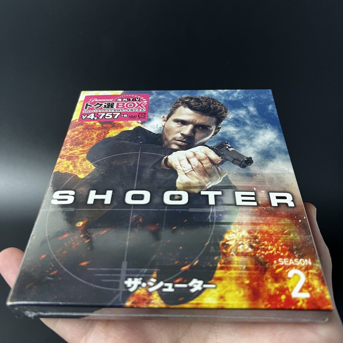 THE SHOOTER Season 2 DVD 4 Discs Box Japan 2019 Sealed New