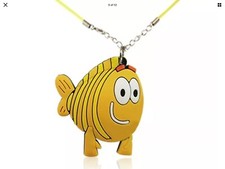 Bubble Guppies  Mr Grouper Fish PVC Necklace