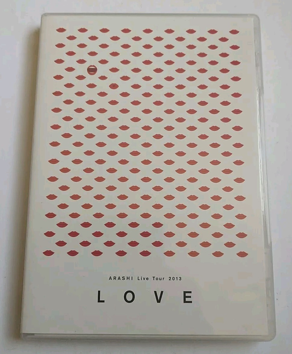 ARASHI　Live　Tour　2013“LOVE” DVD New ARASHI Live Tour 2013 LOVE DVD Japan JABA-5118