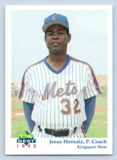 Jesus Hernaiz 1992 Classic Best Kingsport Mets