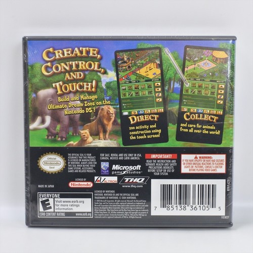 ZOO TYCOON DS US Version Brandneu Nintendo DS 8229 nds - Bild 2 von 4