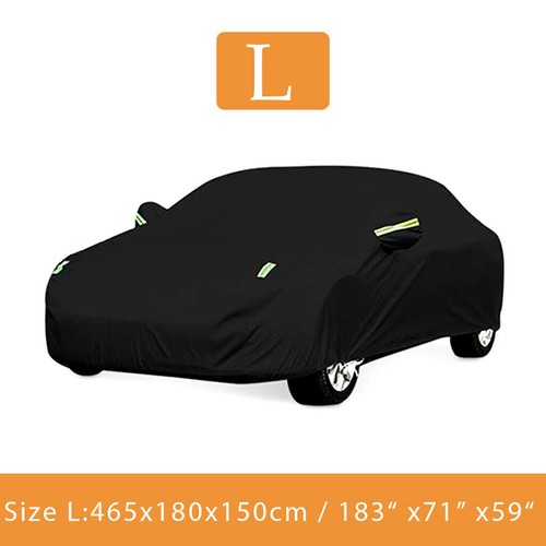 S/M/L/XL/XXL Waterproof Full Car Cover Outdoor Rain Dust UV Resistant Protection - Picture 15 of 17