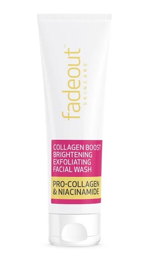 FadeOut Collagen Boost Brightening Exfoliating Facial Wash with Niacinamide 100m - Picture 4 of 4