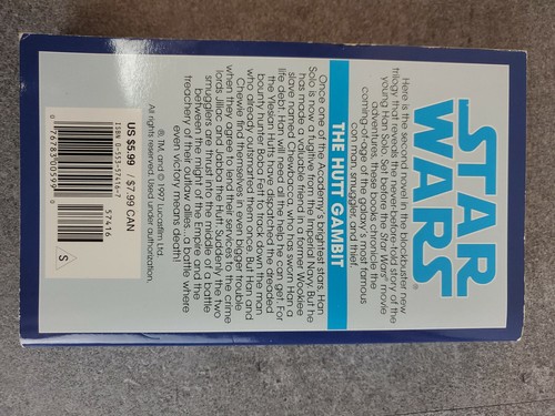 Vintage Star Wars Paperback Books Han Solo Trilogy Volumes 1, 2, 3 Free Shipping - Picture 8 of 10