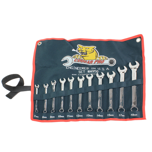 Cougar Pro M950 11 Pc. Metric Combination Wrench Set - Picture 1 of 1