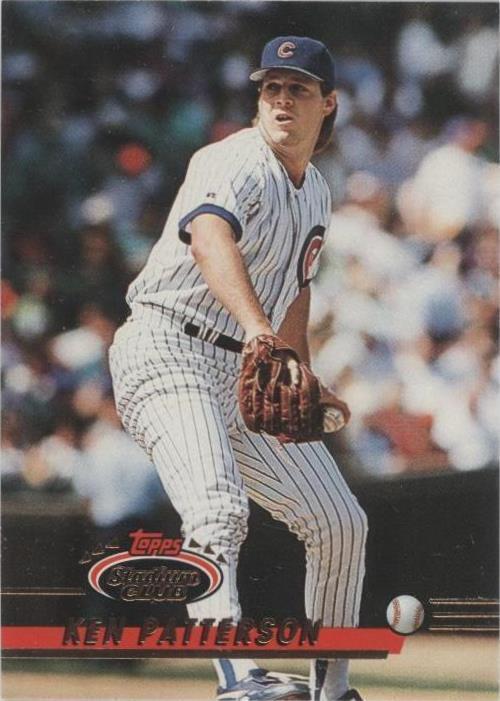 1993 Topps Stadium Club - Ken Patterson #162 - 1 of 1