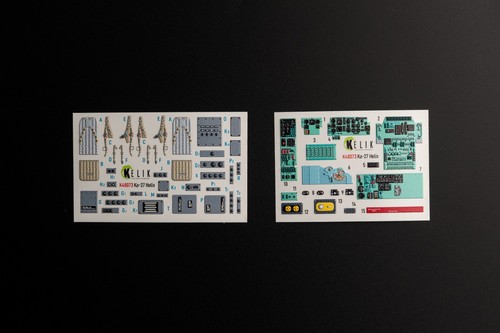 Decalcomanie 3D (per kit modellino elicottero Ka-27 Helix HobbyBoss) 1:48 KeliK K48073 - Foto 2 di 24