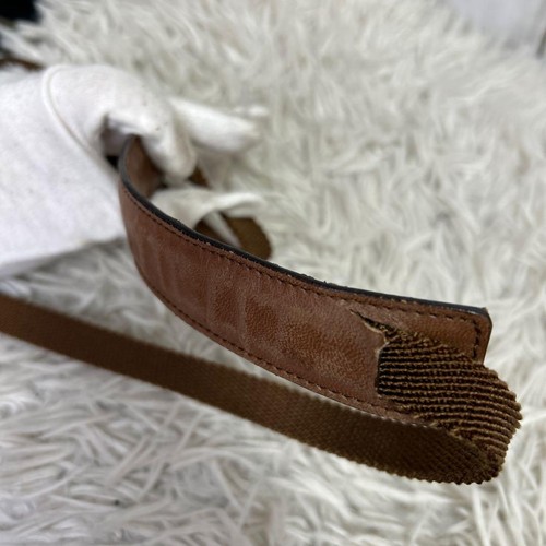 Bolso de Hombro Gucci Lona Cuero Gg Lona Marrón Mujer Italia 122218 - Imagen 11 de 18