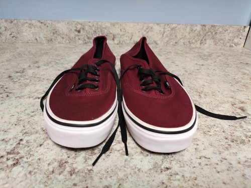 Vans Off The Wall Skateboarding Red Shoes Sneakers 721565 Men’s Size 12 - Picture 2 of 14