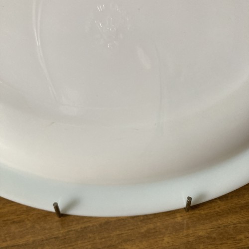 Vintage Pyrex Weardale Duck Egg Blue Turquoise Large Charger Platter 13 inches - Picture 15 of 17