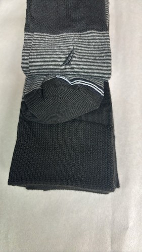 New Nautica Socks Men’s 5 Pair Black Crew Sock Business Casual Dress Active - Picture 13 of 13
