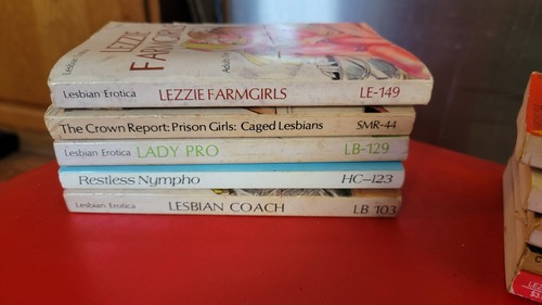 5 Vintage Girl Love Paperback Erotic Pulp Fiction Rare Book Lot Love Story