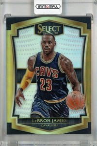 2015-16 Panini Select Lebron James Premier Level Silver Prizms Cavs