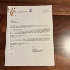 1987 Microsoft Windows Success Update Letter ...