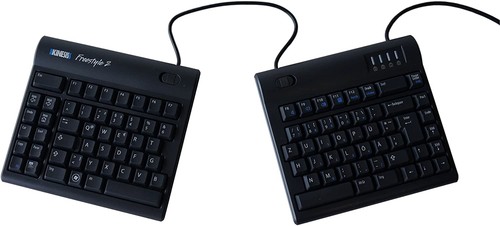 KINESIS Freestyle2 QWERTZ USB Keyboard Black - 第 6/10 張圖片