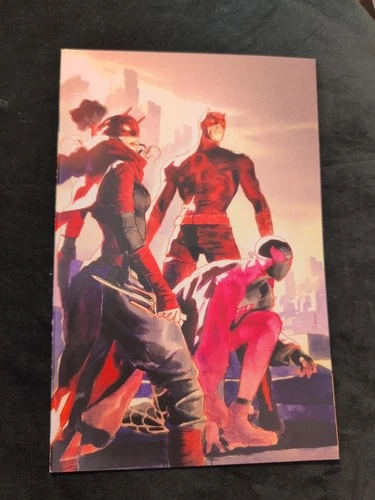 DEVILS REIGN #1 VIRGI GERALD PAREL JIM LEE HOMAGE EXCLUSIVE DAREDEVIL SPIDER-MAN