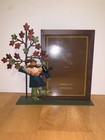 5” X 7” Fall Themed Metal Picture Frame Scarecrow Tree Autumn Leaves Halloween