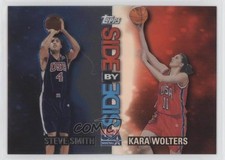2000 Topps Team USA by Refractor/Non-Refractor Refractor Side Right Steve Smith