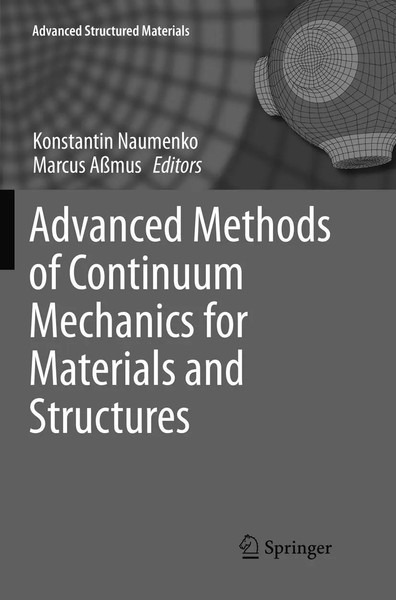 Advanced Methods Of Continuum Mechanics For Materials And Structures Taschenbuch-image
