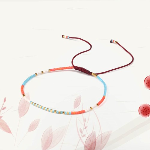 Fashion Jewellery for Women Handmade Jewelry Woven Bracelets Bead