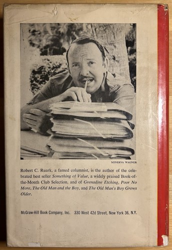 UHURU - A Novel Of Africa Today Robert Ruark 1962 First Ed 2nd Print HC w/ DJ - Imagen 2 de 10