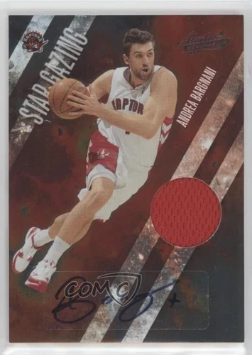 2009-10 Absolute Memorabilia Signature Materials /25 Andrea Bargnani #33 Auto