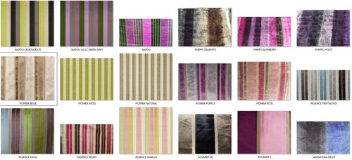 DESIGNERS GUILD ASSORTED STRIPES STRIPE STRIPED VELVET FABRIC *YOU CHOOSE* - Picture 4 of 124