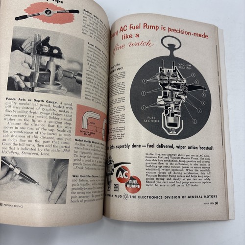 Vintage 1956 April, Popular Science Monthly Magazine, Build A New Outdoor Room - Picture 6 of 10