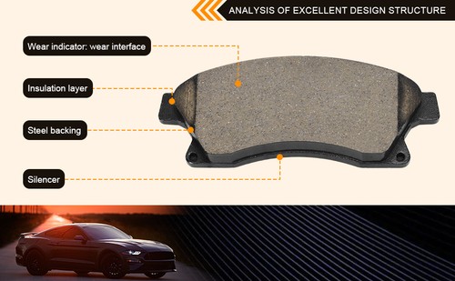 For 2011 - 2014 2015 Chevrolet Cruze 2012 - 2017 Sonic Front Ceramic Brake Pads - Picture 10 of 13