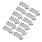 48 stücke Edelstahl Starke Klebstoffaufhänger Wandmontierte Haken Mantel Haken