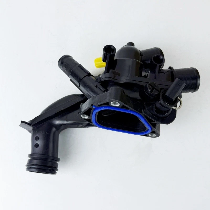 11538674895 Thermostat Housing w/ Thermostat and Adapter Bundle For Mini Cooper Foto 3 de 4