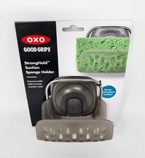 OXO Good Grips StrongHold Suction Sponge Holder, Brand New!