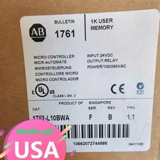 NEW Sealed AB 1761-L10BWA MICROLOGIX 1000 Controller AB 1761L10BWA US Free Tax