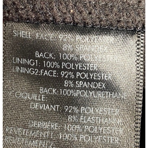 Tumi Black Soft Shell Jacket Men’s Large Fleece Lined - Picture 7 of 8