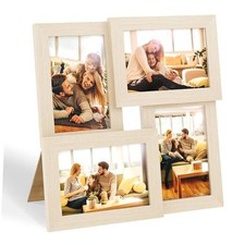 4x6 Collage Picture Frames, Made of Solid Wood, Family Picture Natural Wood