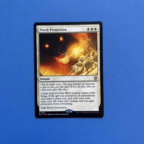 Perch Protection Commander: Bloomburrow Regular - Picture 1 of 2