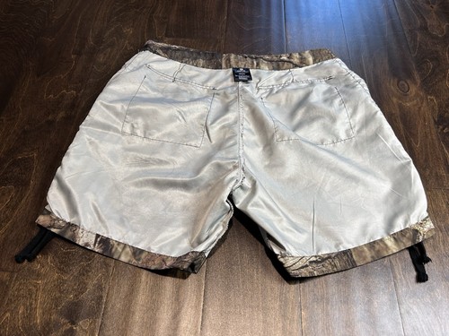 Mosy Oak Shorts Womens L Brown Break Up Timber Camo Cargo Hunting Outdoor Hike - Picture 15 of 15