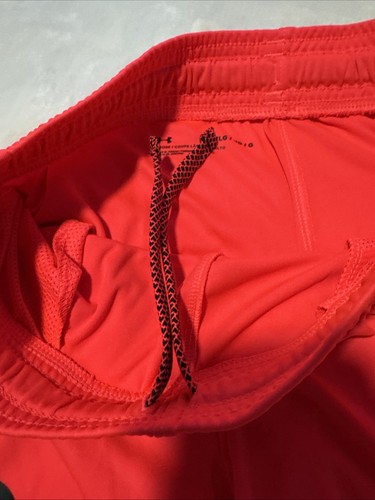 NEW YOUTH BOYS UNDER ARMOUR UA PROTOTYPE 2.0 LOGO SHORTS LARGE PINK SHORTS $20 - Picture 6 of 8