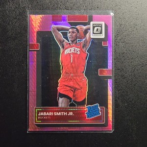 2022-23 Panini Donruss Optic Rated Rookie Jabari Smith Jr Pink Hyper Prizm #240